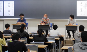 講演者と参加者による懇談会