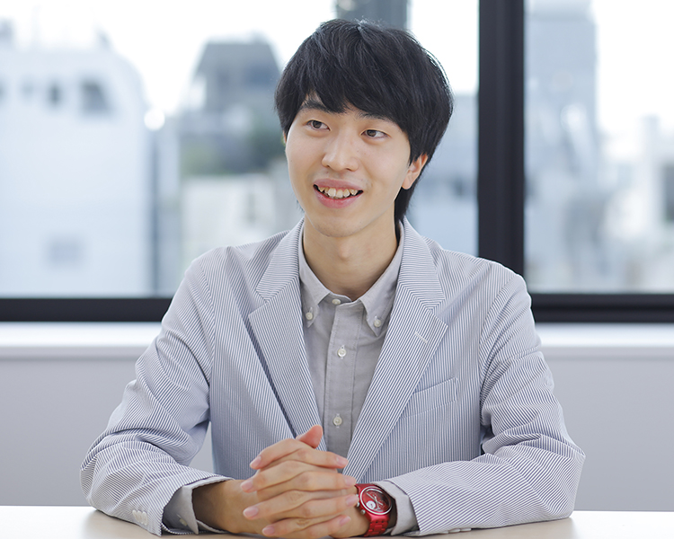 合格体験談を語るOB1
