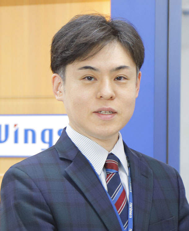 教室長：蓮見祐一（指導教科：数学）