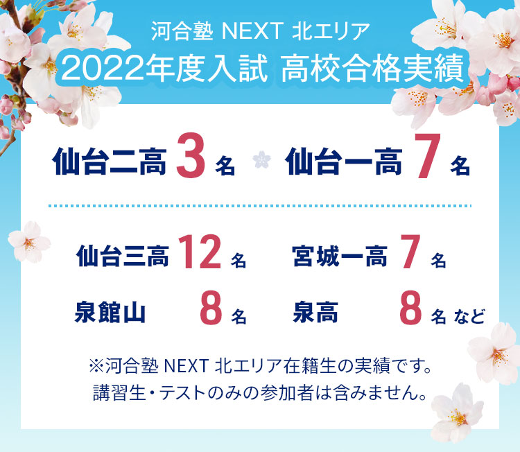 スタッフからのお知らせ 河合塾next 泉中央教室 大学受験の予備校 河合塾