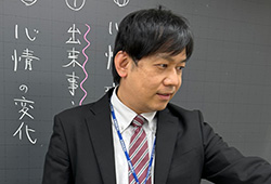 岩野　崇（指導教科：国語）
