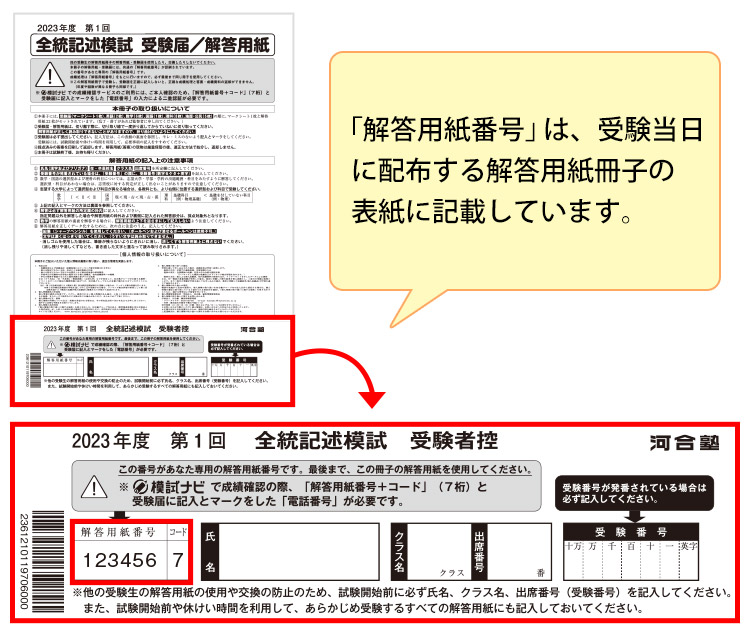 成績確認 | 全統模試案内 | 大学受験の予備校・塾 河合塾