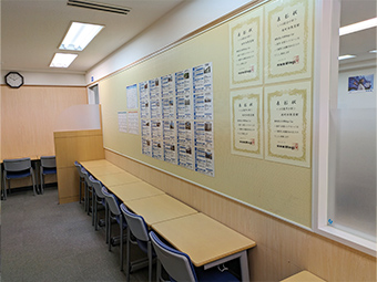 自習室・掲示