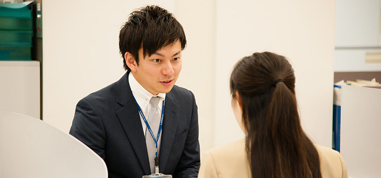 チューター（進学アドバイザー）に進路・学習の相談ができる！