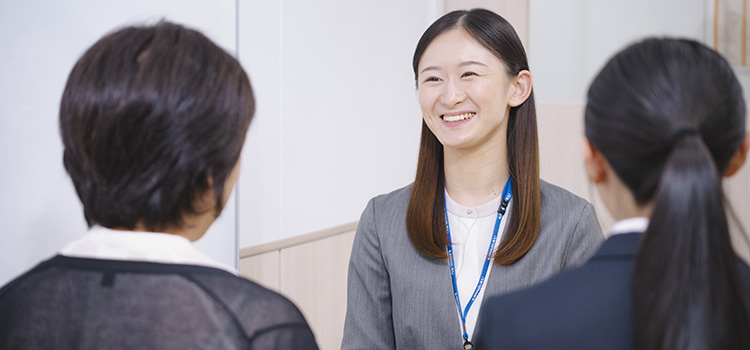三者面談の様子