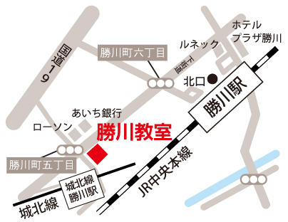 勝川教室_地図