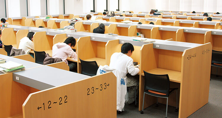 自習室の様子