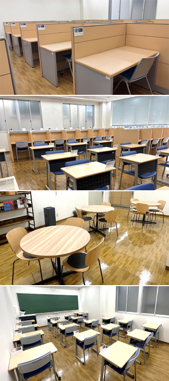 自習室（2～5階）