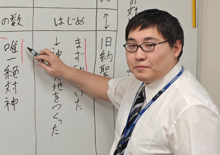 佐々木 智哉（担当教科 国語）