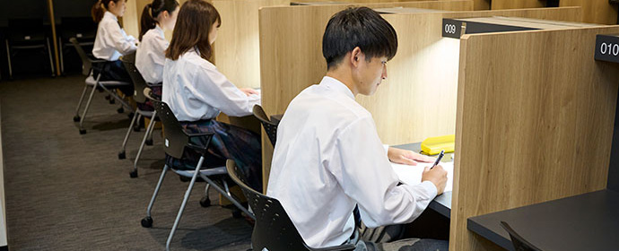 自習室の様子