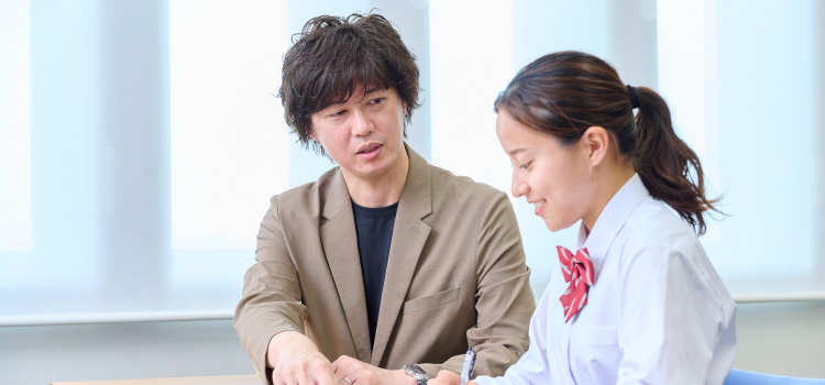 質問の様子