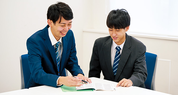 チューターと生徒の様子