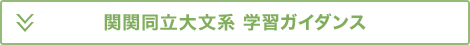 関関同立大文系 学習ガイダンス