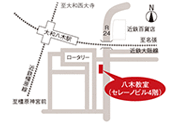 八木教室アクセスマップ